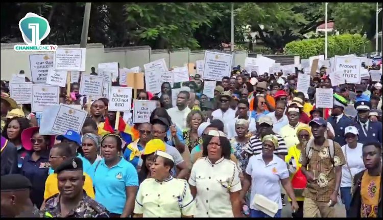 Hàng ngàn người Ghana phản đối khai thác vàng trái phép